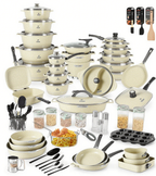 Complete 134 Piece Cooking & Kitchenware Set Premium.