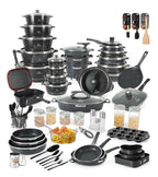 Complete 134 Piece Cooking & Kitchenware Set Premium.